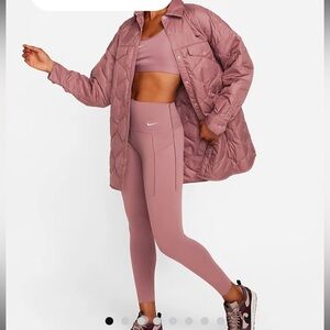 Nike univesa 7/8 blush pink leggings XL